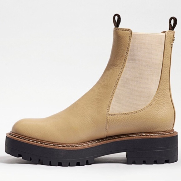 NEW! Sam Edelman Sesame Leather Laguna Chelsea Boot - Size 5 - Picture 5 of 16
